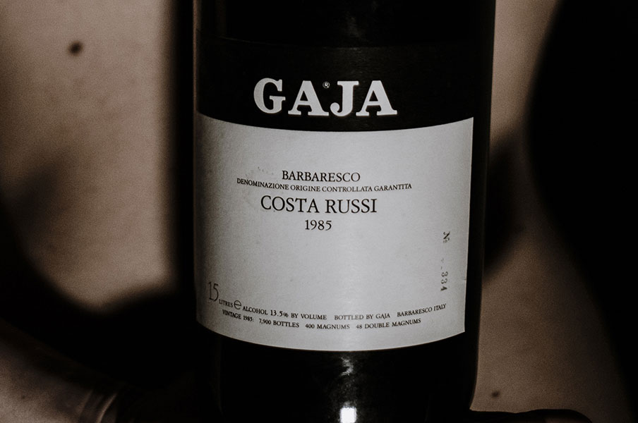 Barbaresco  Gaja 	Costa Russi 1985